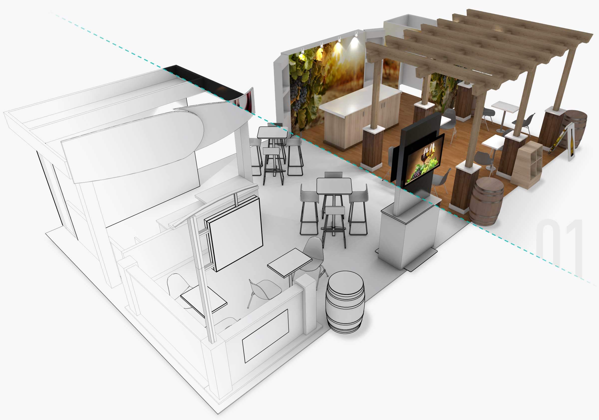 3D Designing and Rendering